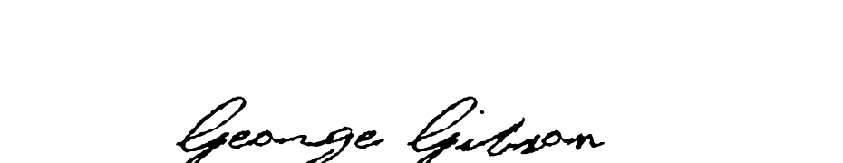 George Gibson cкачати шрифт безкоштовно